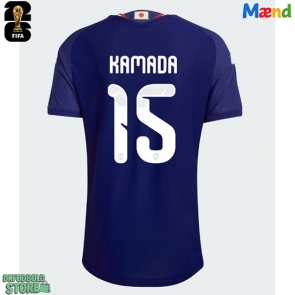 Japan Daichi Kamada #15 Replika Hjemmebanetrøje VM 2026 Kortærmet